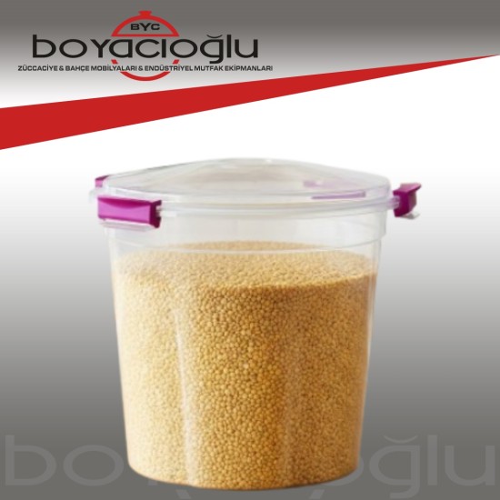 SAĞLAM ST120 ŞEFFAF BAKLİYAT KOVASI 50LT