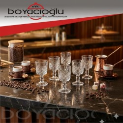 KAVEH SH20036CL CALVİN 6LI KAHVE YANI BARDAK