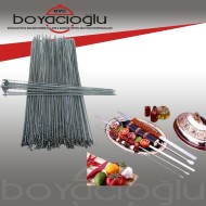 GALVANİZ 50CM DOMATES IZGARA ŞİŞ