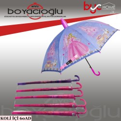 SKY-201 BARDAKLI ÇOCUK ŞEMSİYE KIZ