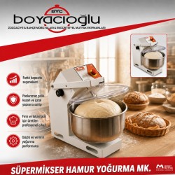 SÜPERMİKSER HAMUR YOĞURMA MK. 50KG