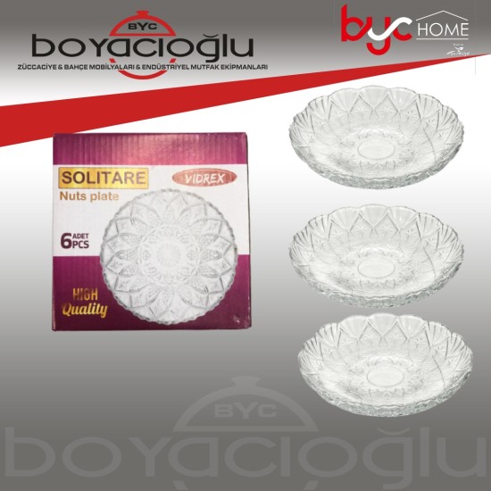 VİDREX SN-12 TATLI CAM TABAK 12CM VİDREX SN-12 TATLI CAM TABAK 12CM