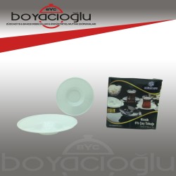 SAĞLIK SP-029 KRİSTAL ÇAY TABAĞI 