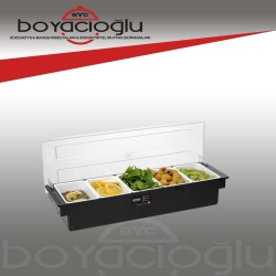 SAĞLIK SP-280 MASTER 5Lİ BAHARATLIK BAR KONTEYNERİ