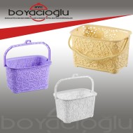 ALACA ST-156 DANTEL MANDAL SEPETİ  ALACA ST-156 DANTEL MANDAL SEPETİ
