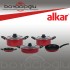 ALKAR TEFLON TENCERE SET 8PRÇ