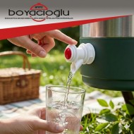 PLASTİK TERMOS ÇEŞMESİ BASMALI