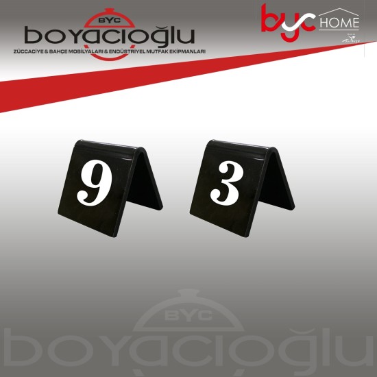 ALM ÇERCEVE MASA NUMARASI 6*5 ALM ÇERCEVE MASA NUMARASI 6*5