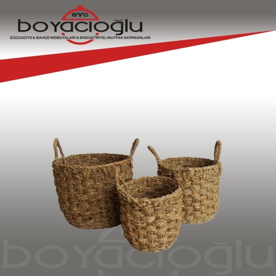 SEVER SVR-7454 YENİ 3LÜ ÖRGÜ ÇAMAŞIR SEPETİ SEVER SVR-7454 YENİ 3LÜ ÖRGÜ ÇAMAŞIR SEPETİ