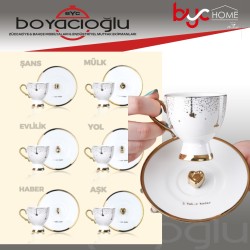 ACAR SYT-22-0098 3 VAKTE 6LI KAHVE FİNCAN TK.