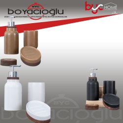 ACAR SZN-05856 TWIST SERAMIK 3LÜ BANYO SET