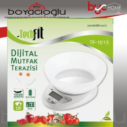 TECHFIT TF-1013 HAZNELİ MUTFAK TARTISI