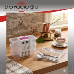 TİMEX TIM204 ÇAY KAŞIĞI ORGANİZERİ 3LÜ