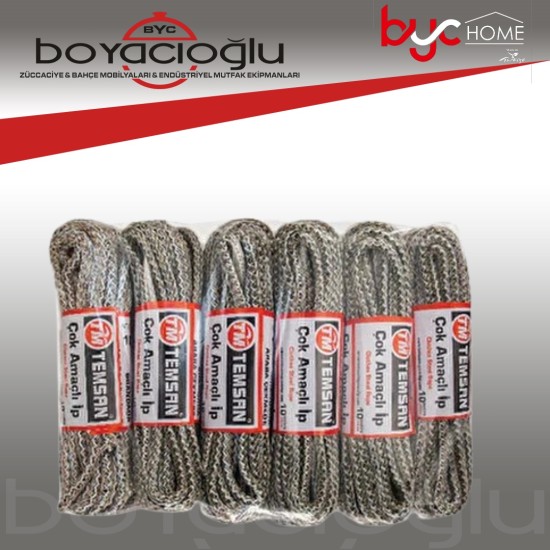 TEMSAN TM-132 ÇOK AMAÇLI İP 10MT