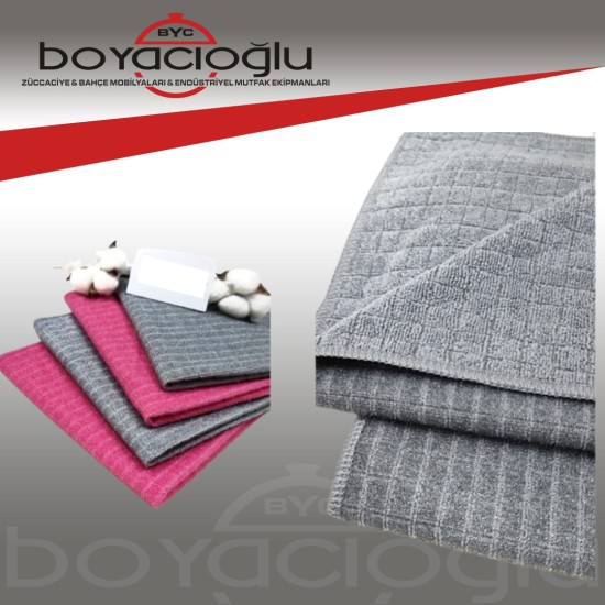 TEMSAN TM-304 SİMLİ MİKROFİBER BEZ 40X40