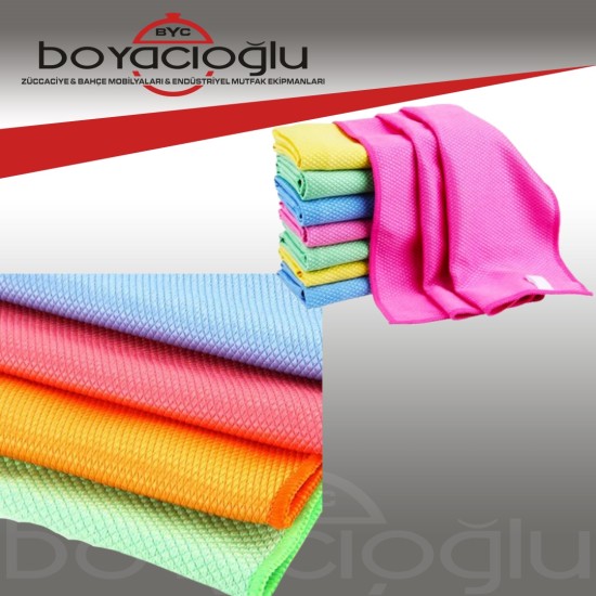 VİOMAX MİKROFİBER BAKLAVA TEMİZLİK BEZİ 50X70