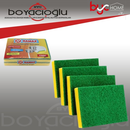 VİOMAX TM-750 4LÜ ENDÜSTRİYEL BULAŞIK SÜNGERİ VİOMAX TM-750 4LÜ ENDÜSTRİYEL BULAŞIK SÜNGERİ