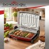 TANER 1707 KEBAPÇI XXL ÇİFT TELLİ ELEKTRİKLİ IZGARA 44X27