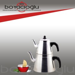 TOGO-582 PRAMİT ALÜMİNYUM ÇAYDANLIK-ORTA