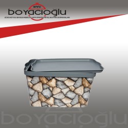 TUFFEX TPV600 DESENLİ KEEP SAKLAMA KUTUSU 4NO 14LT