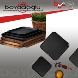 TRİA TR2315 GRAVİTY KARE SERVİS TABAK 22CM 