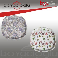TRİA-044E OVAL TEPSİ 36X36 