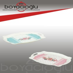TRİA-150 SÜMER MELAMİN TEPSİ 31X40