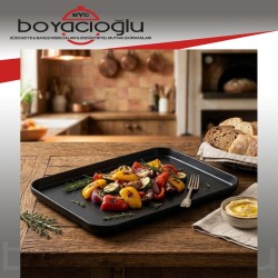 TRİA 2327  GRAVİTY AÇIK BÜFE SERVİS TABAK 34X26