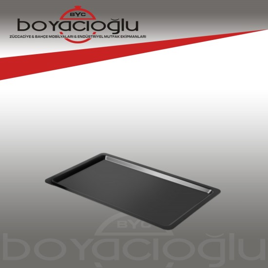 TRIA POLİKARBON 1/1 SİYAH TEPSİ