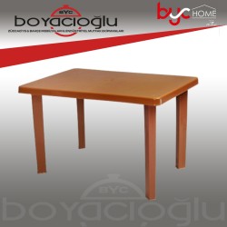 60X100 ORJİNAL PLASTİK MASA-TEAK
