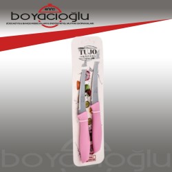TUJO 2420 TIRTIRLI BIÇAK 2Lİ