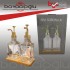 TUTKU 1356 2Lİ CAM SIVI SABUNLUK 3PRÇ