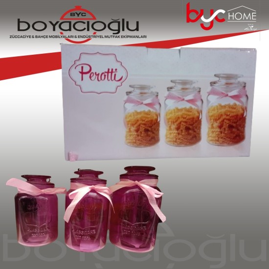 TW848ABC 3BOY RENKLİ CAM KAVANOZ TK TW848ABC 3BOY RENKLİ CAM KAVANOZ TK