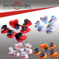 KOSOVA UBF-14 6LI KAHVE FİNCAN TK.