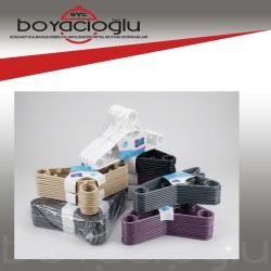 UP-045 KALIN RENKLİ ELBİSE ASKI 6LI