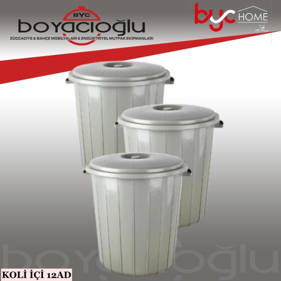 YUVARLAK ÇÖP VARİL 90LT YUVARLAK ÇÖP VARİL 90LT