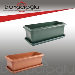 SERİNOVA VİLLA BAHÇE SAKSI TK 3NO 95 LT