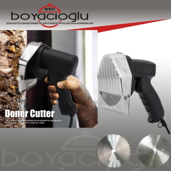 VOSCO DÖNER KESME MAKİNASI ÇİFT BIÇAKLI