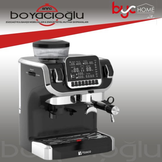 VOSCO VST-520ECS DİJİTAL ESPRESSO MK ÖĞÜTÜCÜLÜ
