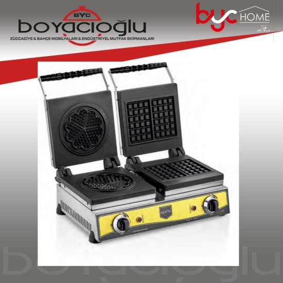 REMTA W20 ÇİFLİ WAFFLE MAKİNESİ KARE +ÇİÇEK