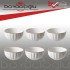 WS-96GOLD PORSALEN 6LI KASE ÇEREZLİK