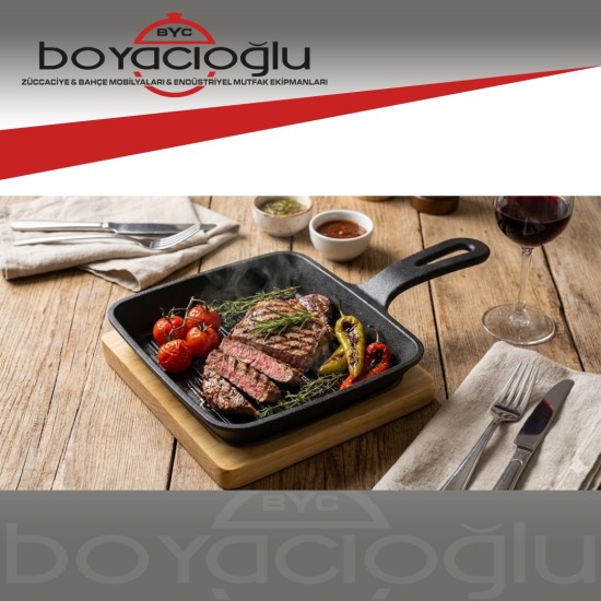 SMARTPAN XW-643 DÖKÜM KARE SUNUM TAVA 16CM