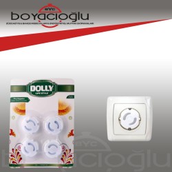 DOLLY Y-235 PRİZ KAPATICI 4LÜ