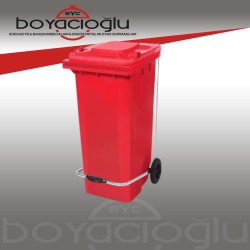 ŞENYAYLA 120LT ORJİNAL PEDALLI ÇÖP KONTEYNERİ