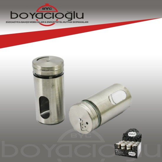 YAKUT 10209 KAPLAMALI TUZLUK BÜYÜK 120ML YAKUT 10209 KAPLAMALI TUZLUK BÜYÜK 120ML