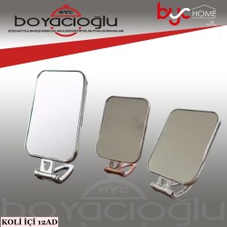 YAKUT-11309 METAL TUTMALI KARE AYNA 30X12