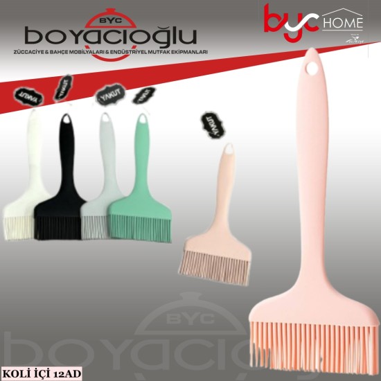 YAKUT-12515 SİLİKON GENİŞ PİDECİ YUMURTA FIRÇA