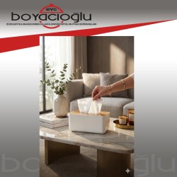 ARVELLE 51655 AHŞAP KAPAKLI KUTU PEÇETELİK