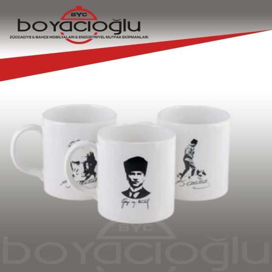 YAKUT-6641 KUPA BARDAK ATATÜRK YAKUT-6641 KUPA BARDAK ATATÜRK
