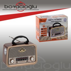 YAGE YG-300 NASTAJİK RADYO MÜZİK ÇALAR